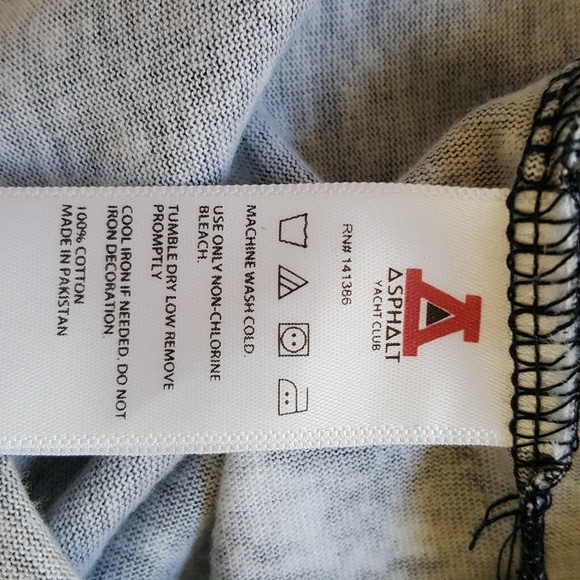 Asphalt Yacht Club Raglan T-Shirt XL - Picture 6 of 8